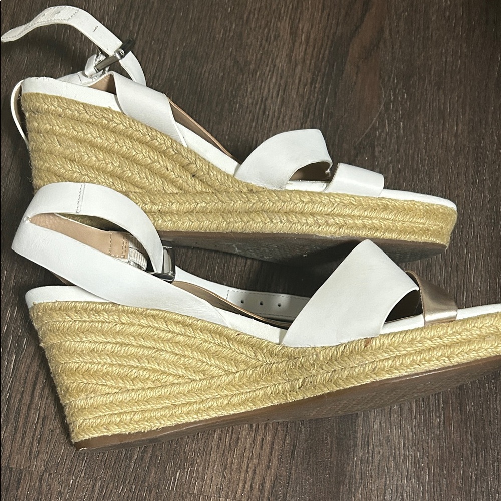 Geox White Strappy Sandals